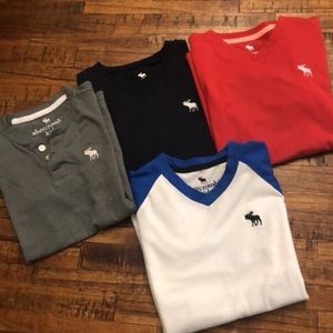 Boys Size 7/8 Abercrombie shirts